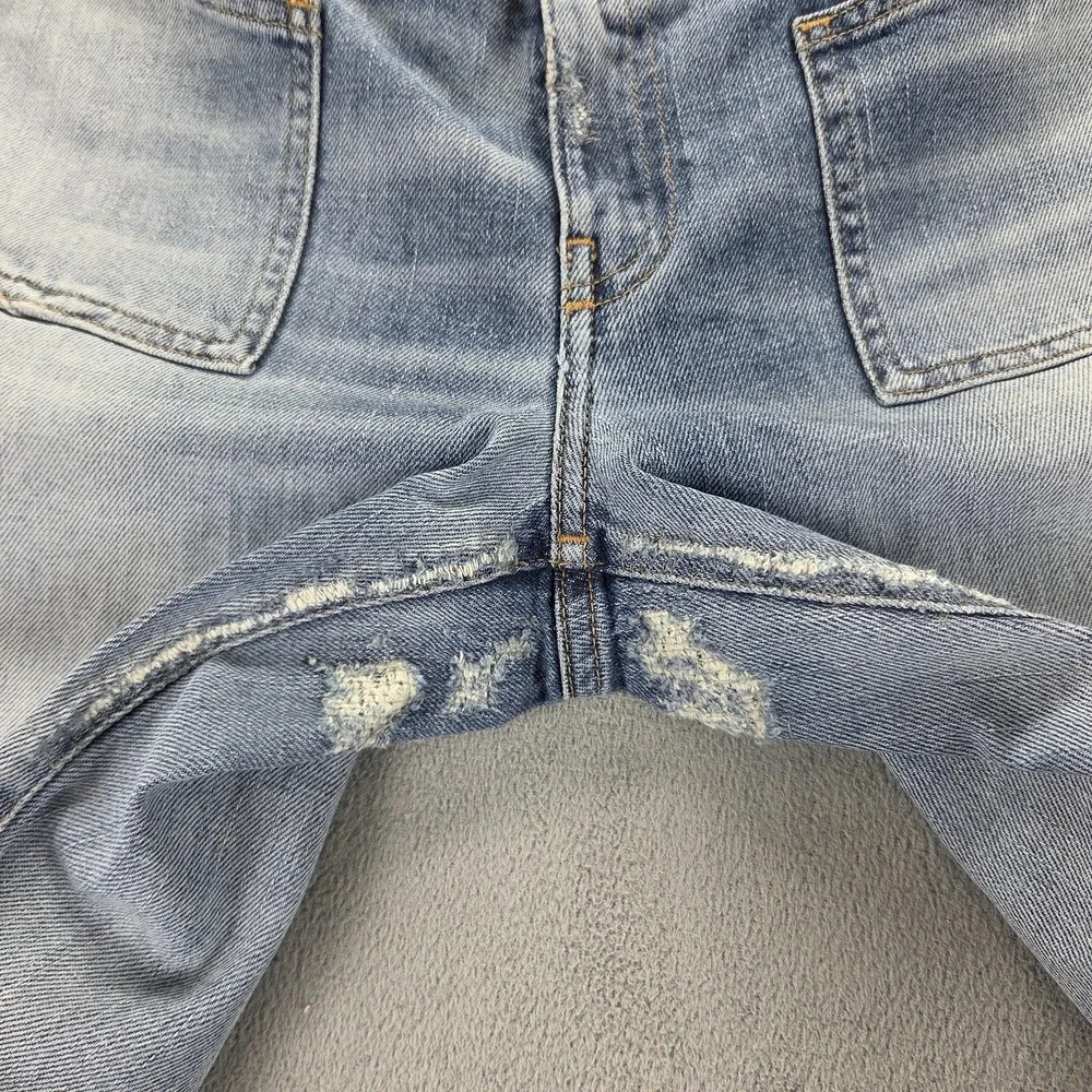 Diesel Jeans Womens 31x30 Blue D-Ebbey Light Wash Bootcut Flare Low Rise‎ 09A04